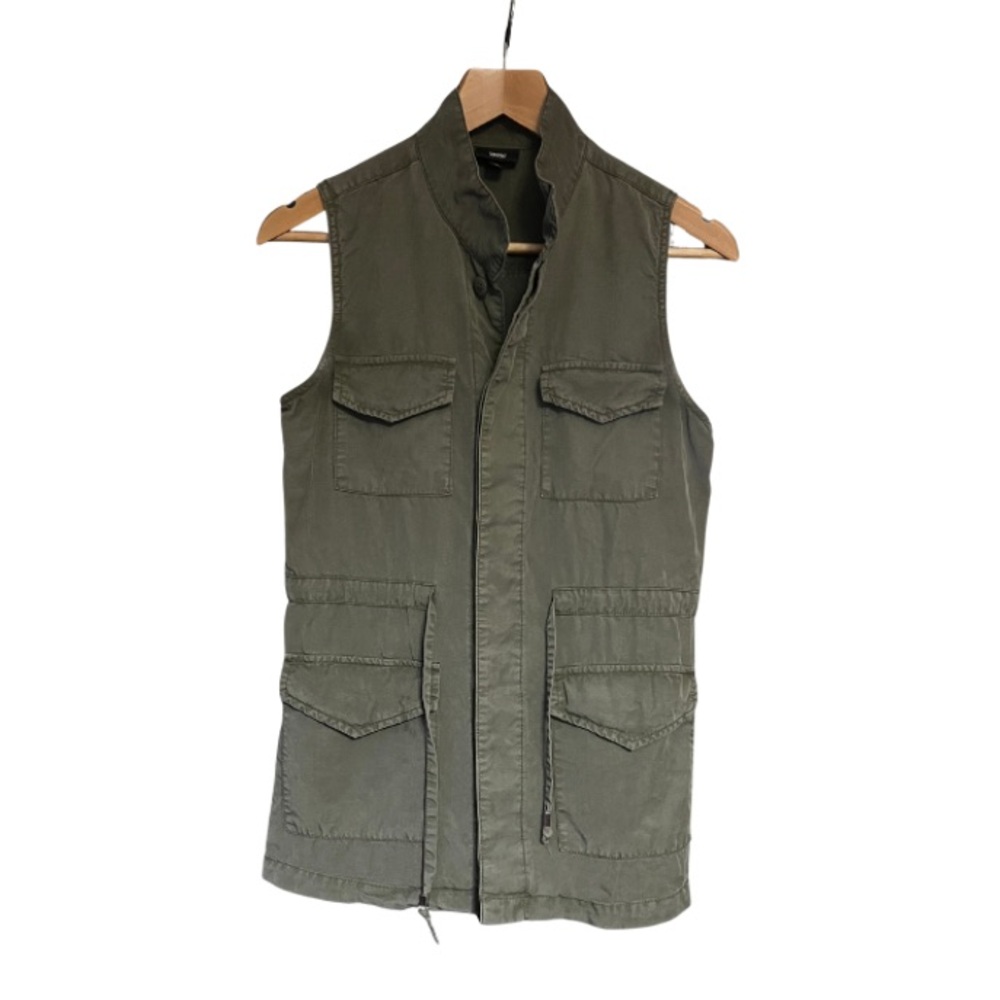 Mossimo Women’s Olive Utility Vest